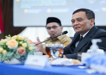 Gubernur Jawa Tengah Ahmad Luthfi saat Rapat Evaluasi APBD Tahun 2026 dan Persiapan APBD Perubahan 2026 di Kantor Gubernur Jawa Tengah, Senin, 8 Juni 2026. Foto: Ist.