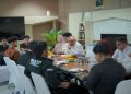 Diskusi Rektor UMS dengan perwakilan mahasiswa. Foto: Ist.