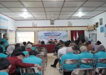 IMM FKIP UMS membuka PPK Ormawa di Balai Desa Carikan, Kecamatan Juwiring, Kabupaten Klaten, Kamis (11/6/2026). Foto: Ist.
