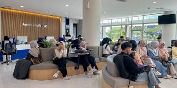 Suasana registrasi mahasiswa baru UMS tahun 2026. Foto: Ist.