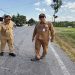 Kepala DPUPR Jawa Tengah, Henggar Budi Anggoro saat mengecek ruas jalan Ngadirojo-Giriwoyo Wonogiri pada Senin, 15 Juni 2026. Foto: Ist.