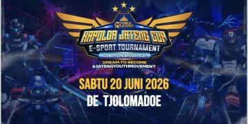 Polda Jateng akan menggelar Turnamen Kapolda Jateng E-Sport Cup 2026 di De Tjolomadoe, Colomadu, Karanganyar pada 20 Juni 2026. Foto: Ist.