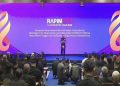 Pembukaan Rapimnas 2026 Senkom Mitra Polri di Grand Ballroom Gedung Serbaguna Minhaajurrosyidiin Lubang Buaya, Cipayung, Jakarta Timur, Kamis (18/6/2026). Foto: Ist.