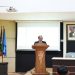 Direktur Pascasarjana UMS Prof. Farid Wajdi, Ph.D. saat memberikan sambutan. Foto: Ist.