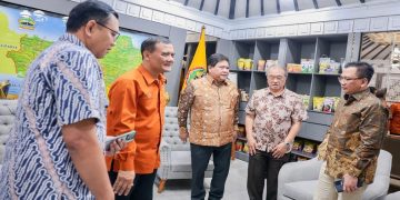 Apindo Pusat melakukan audiensi dengan Gubernur Ahmad Luthfi di Kota Semarang, Kamis, 18 Juni 2026. Foto: Ist.