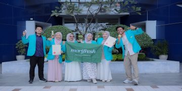 Tim mahasiswa UMS meraih Gold Award dalam kompetisi inovasi internasional di Malaysia melalui pengembangan MoriFresh. Foto: Ist.