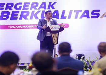 Gubernur Jawa Tengah Ahmad Luthfi saat acara Rapat Strategi dan Kebijakan Semester II Tahun 2026 Bank Jateng di Tawangmangu, Kabupaten Karanganyar, Jumat 19 Juni 2026. Foto: Ist.