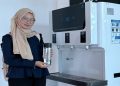 FEB UMS menyediakan water station guna mendukung gerakan Zero Waste dan Hemat Energi di lingkungan kampus. Foto: Ist.
