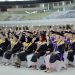 Prosesi Wisuda Periode IV Tahun Akademik 2025/2026 UMS yang memakai gelang barcode berbasis AI, Sabtu (20/6/2026). Foto: Ist.