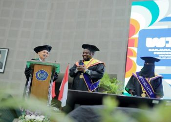 Panashe Ndlovu, lulusan Program Studi Ilmu Komunikasi Kelas Internasional asal Zimbabwe. Foto: Ist.