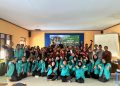 Foto bersama Tim PPK Ormawa FIK UMS dan masyarakat. Foto: Ist.