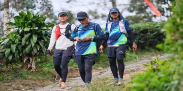 Suasana lomba lari melintasi pegunungan, Dieng Caldera Race 2026, Minggu, 21 Juni 2026. Foto: Ist.