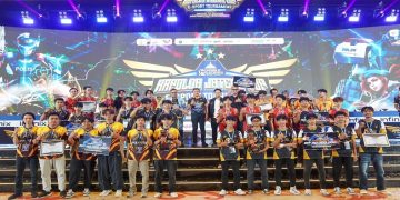 Para juara Turnamen E-Sport Kapolda Jateng Cup 2026 di De Tjolomadoe, Karanganyar. Foto: Ist.