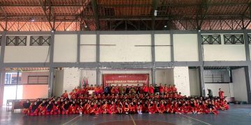 Ujian kenaikan tingkat Tapak Suci Pendidikan Jasmani FKIP UMS. Foto: Ist. Foto: Ist.