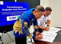 Penandatanganan perjanjian kerja sama UMS dan Perhutanan Sosial. Foto: Ist.