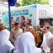 Kapolda Jateng Irjen Pol Ribut Hari Wibowo, bersama Wakil Menteri Kesehatan, Benjamin Paulus Octavianus saat meninjau pelayanan kesehatan gratis di Pendopo Ki Gede Sebayu, Kota Tegal, Selasa (23/6/2026). Foto: Ist.