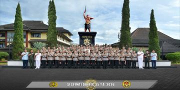 Para peserta didik Sespimti Polri Dikreg ke-35 Tahun Anggaran 2026. Foto: Ist.
