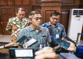 Sekretaris Daerah Provinsi Jawa Tengah, Sumarno memberikan keterangan pers, Kamis, 25 Juni 2026. Foto: Ist.