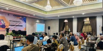 Suasana Workshop Peningkatan Kapasitas Pengajaran Dosen Berbasis OBE yang digelar Prodi Akuntansi FEB UMS. Foto: Ist.