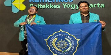 Mahasiswa UMS yang meraih Bronze Medal dalam ajang WISEC 2026. Foto: Ist.