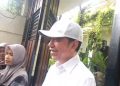 Presiden RI ke-7 Joko Widodo (Jokowi) memberikan keterangan pers di kediamannya, Gang Kutai Utara Nomor 1, Kelurahan Sumber, Kecamatan Banjarsari, Kota Solo, Rabu (3/6/2026). Foto: Indospektrum.com