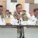 Direktur Utama Perum BULOG, Letnan Jenderal TNI (Purn) Dr. Ahmad Rizal Ramdhani, S.Sos., S.H., M.Han., bersama Panja Komisi IV DPR RI ke UNS Solo dalam rangka dengar pendapat dan penyerapan masukan dari akademisi serta pakar pangan terkait pembahasan RUU tentang Pangan, Jumat (12/6/2026). Foto: Ist.