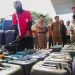 Gubernur Jawa Tengah Ahmad Luthfi meninjau operasional Stasiun Pengisian Bahan Bakar Umum Nelayan (SPBUN) di Pelabuhan Jongor, Kota Tegal, Senin (22/6/2026). Foto : Ist.