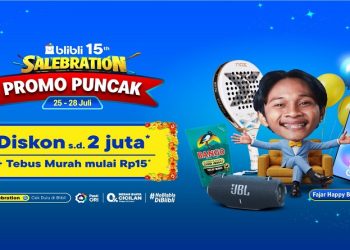 Blibli Buka Peak Day Salebration 25–28 Juli 2026. Foto: Ist.
