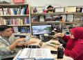Dosen FKIP UMS Obby Taufik Hidayat saat melakukan pengumpulan data melalui wawancara dengan pihak CLASIC SIT. Foto: Ist.