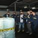 Dittipideksus Bareskrim Polri menyita 362 drum atau sekitar 18,1 ton sodium cyanide (sianida) diduga ilegal. Foto: Ist.