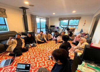 Suasana pendampingan digital marketing bagi pelaku usaha diaspora di Selandia Baru. Foto: Ist.