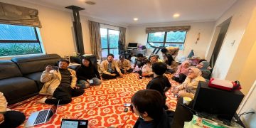 Suasana pendampingan digital marketing bagi pelaku usaha diaspora di Selandia Baru. Foto: Ist.