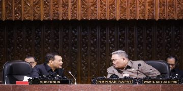 Gubernur Ahmad Luthfi saat Rapat Paripurna DPRD Jawa Tengah di Gedung Berlian Semarang, Kamis, 2 Juli 2026. Foto: Ist.