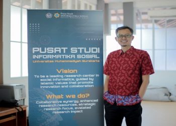 Kepala Program Studi Teknik Informatika dan Magister Teknik Informatika UMS, Dedi Gunawan, S.T., M.Sc., Ph.D. Foto: Ist.