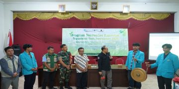 Pembukaan program PPK Ormawa 2026 yang dilaksanakan HMP PTI FKIP UMS di Balai Desa Seboto, Kabupaten Boyolali. Foto: Ist.