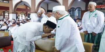 Wakil Gubernur Taj Yasin Maimoen menghadiri acara di Pondok Pesantren Al Ihya Ulumaddin, Cilacap, Sabtu 4 Juli 2026. Foto: Ist.