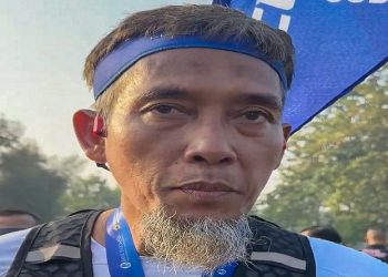 Sekda Jawa Tengah, Sumarno memberikan keterangan pers usai mengikuti Rupiah Borobudur Playon 2026 di Kabupaten Magelang, Minggu, 5 Juli 2026. Foto: Ist.