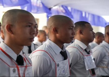 Ratusan peserta mengikuti seleksi Program Magang ke Jepang 2026 di Kantor Dinas Ketenagakerjaan dan Transmigrasi Provinsi Jawa Tengah, Senin, 6 Juli 2026. Foto: Ist.