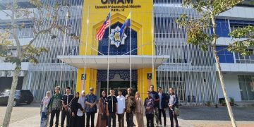 Delegasi UMS berkunjung ke Universiti Muhammadiyah Malaysia pada Rabu (8/7/2026). Foto: Ist.