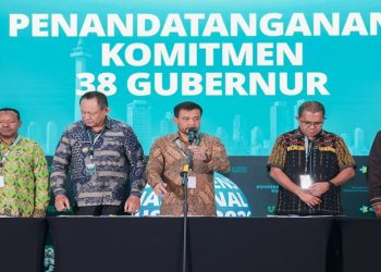 Gubernur Jawa Tengah, Ahmad Luthfi menghadiri Konferensi Nasional Kusta 2026 di Jakarta, Jumat, 10 Juli 2026. Foto: Ist.