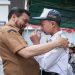 Gubernur Jawa Tengah Ahmad Luthfi meninjau hari pertama pembelajaran Program Sekolah Kemitraan Pemprov Jateng di SMA Laboratorium UPGRIS, Kota Semarang, Senin, 13 Juli 2026. Foto: Ist.