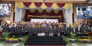 Grand Closing Peksimida Provinsi Jawa Tengah Tahun 2026 di Auditorium G.P.H. Haryo Mataram UNS, Jumat malam (17/7/2026). Foto: Ist.