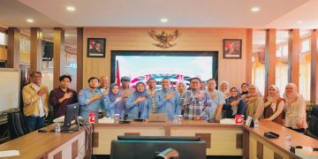 Program Studi Ilmu Komunikasi FKI UMS melaksanakan benchmarking ke Departemen Ilmu Komunikasi FISIP UNDIP Semarang, Rabu (22/7/2026). Foto: Ist.