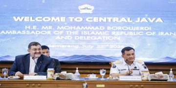 Gubernur Ahmad Luthfi menerima kunjungan kehormatan Dubes Iran untuk Indonesia, Mohammad Boroujerdi di Kantor Gubernur Jawa Tengah, Rabu, 22 Juli 2026. Foto: Ist.