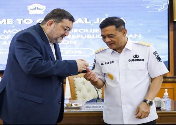 Gubernur Jawa Tengah, Ahmad Luthfi menerima kunjungan Duta Besar Iran untuk Indonesia, Mohammad Boroujerdi, Rabu, 22 Juli 2026. Foto: Ist.
