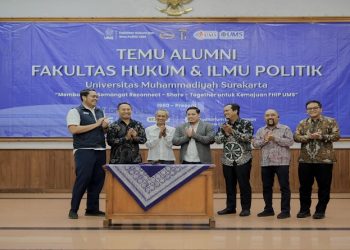 Pembukaan Temu Alumni FHIP UMS 2026 di Auditorium Moh. Djazman Kampus 1 UMS, Sabtu (25/7/2026). Foto: Ist.