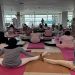 Flow Before Flight: Sensasi Relaksasi Yoga dengan Latar Pemandangan Pesawat di Bandara Adi Soemarmo