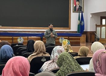 DSDMO UMS menggelar kegiatan DSDMO UMS Menyapa di Auditorium Moh. Djazman Kampus I UMS, Selasa (28/7/2026). Foto: Ist.