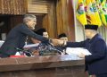 Sekda Jawa Tengah, Sumarno menghadiri Rapat Paripurna DPRD Jateng di Gedung Berlian, Semarang, Kamis, 30 Juli 2026. Foto: Ist.