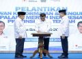 Ketua Umum PMI Jusuf Kalla bersama Gubernur Ahmad Luthfi saat pelantikan pelantikan kepengurusan PMI Provinsi Jawa Tengah masa bakti 2026–2031, Jumat, 31 Juli 2026. Foto: Ist.